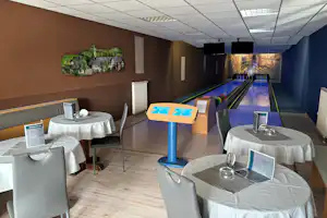 Camping am BWT-Bierwiesenteich Pfaffroda - Bowlingbahn auf dem Campingplatz