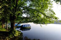 Camping Am Dreetzsee  - Boote am See vom Campingplatz