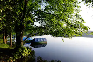Camping Am Dreetzsee - Boote am See vom Campingplatz