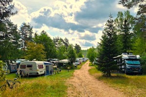 Camping Am Dreetzsee - Standplätze auf dem Campingplatz