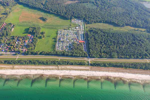 Camping am Freesenbruch - Campingplatz an der Ostsee aus der Vogelperspektive