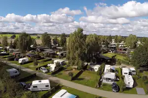 Camping am Hardausee - Campingplatz Luftaufnahme