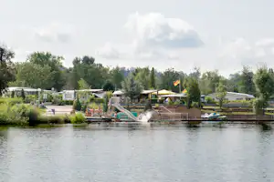 Camping am Hirschfeldsee - Wasserspiele am See