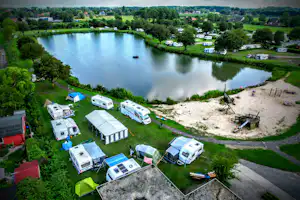 Camping -Am Leuchtturm- - Campingplatz aus der Vogelperspektive