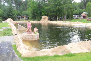 Camping Am Mühlenteich - Naturbadeteich auf dem Campingplatz
