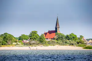 Camping am Schaproder Bodden - Umgebung vom Campingplatz