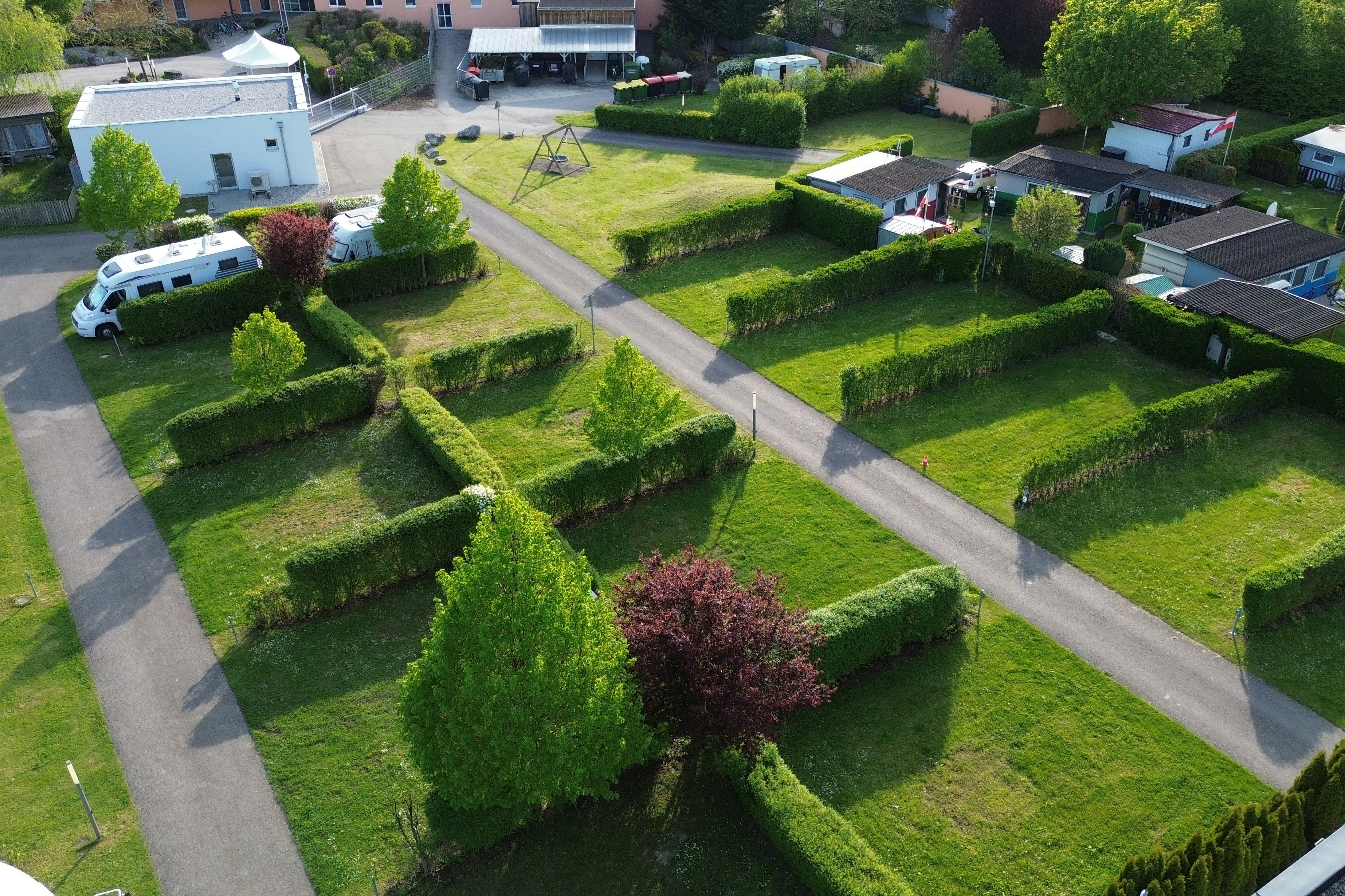 Camping am See - Standplätze auf dem Campingplatz