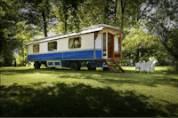 Camping am See - Mobilheim in der grünen Natur