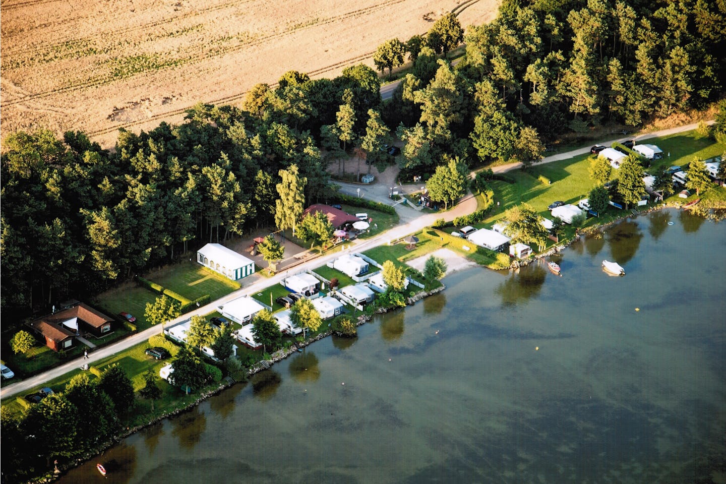 Camping am See (Alt Schwerin)