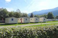 Camping am See/Fliegercamp - Mobilheime auf dem Campingplatz