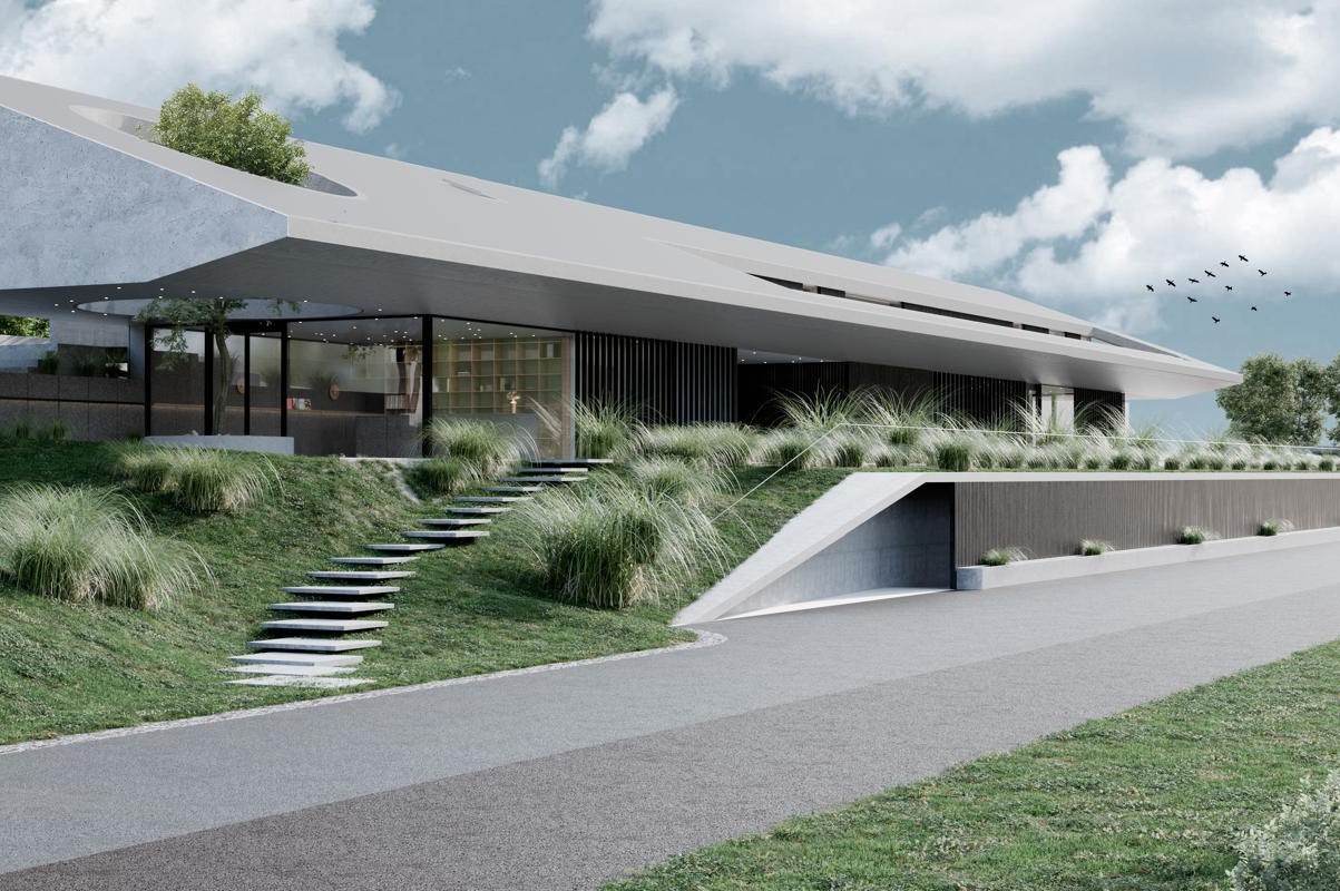 Camping am Sonnenberg - Einfahrt des Campingplatzes