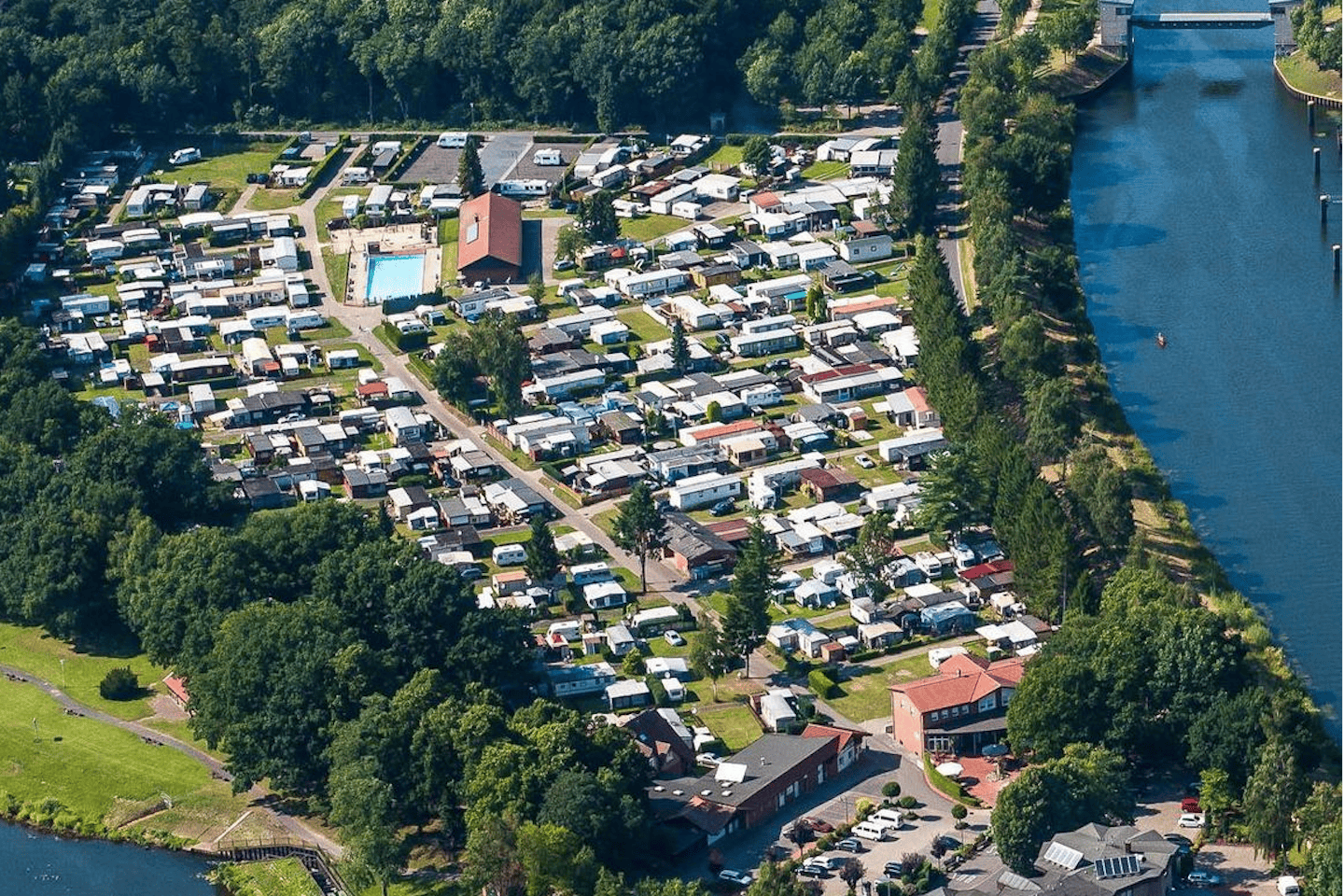 Camping am Wasserfall