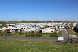 An de Waterkant Camping an de Waterkant - Blick auf den Campingplatz