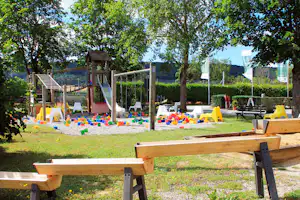 Camping An der Altmühl - Spielplatz vom Campingplatz im Grünen