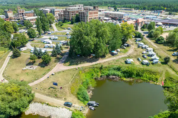 Camping an der Oder