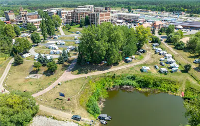 Camping an der Oder