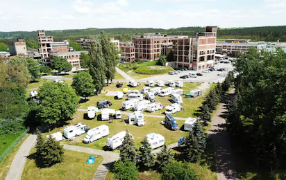 Camping an der Oder