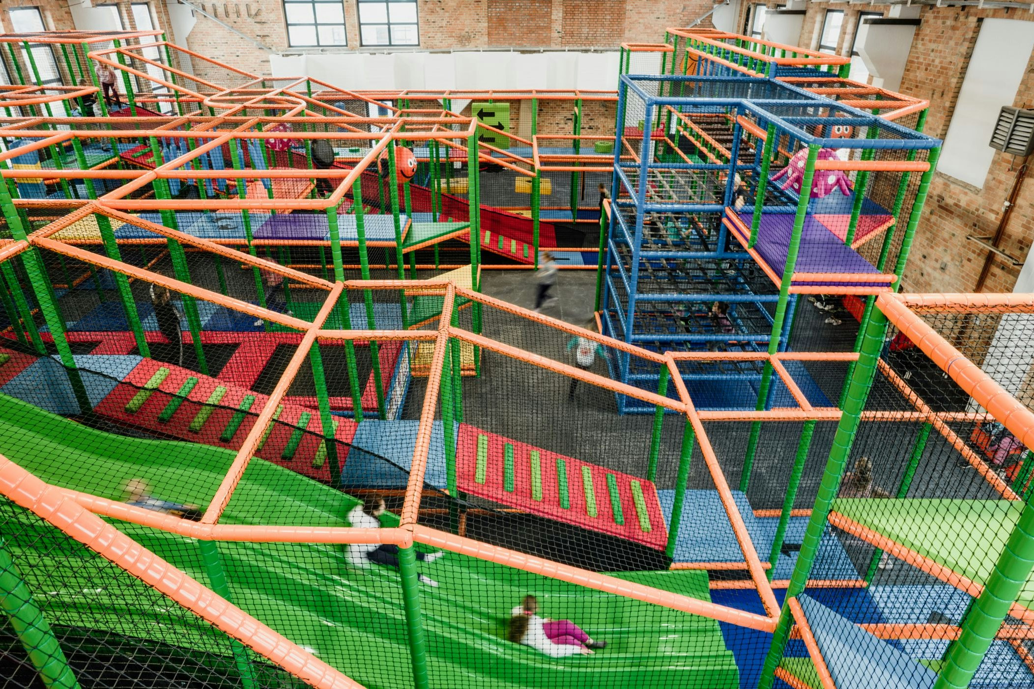 Camping an der Oder - Indoorspielplatz für Kinder auf dem Campingplatz