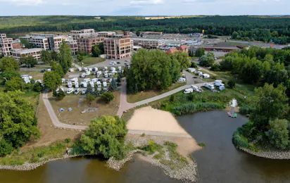 Camping an der Oder