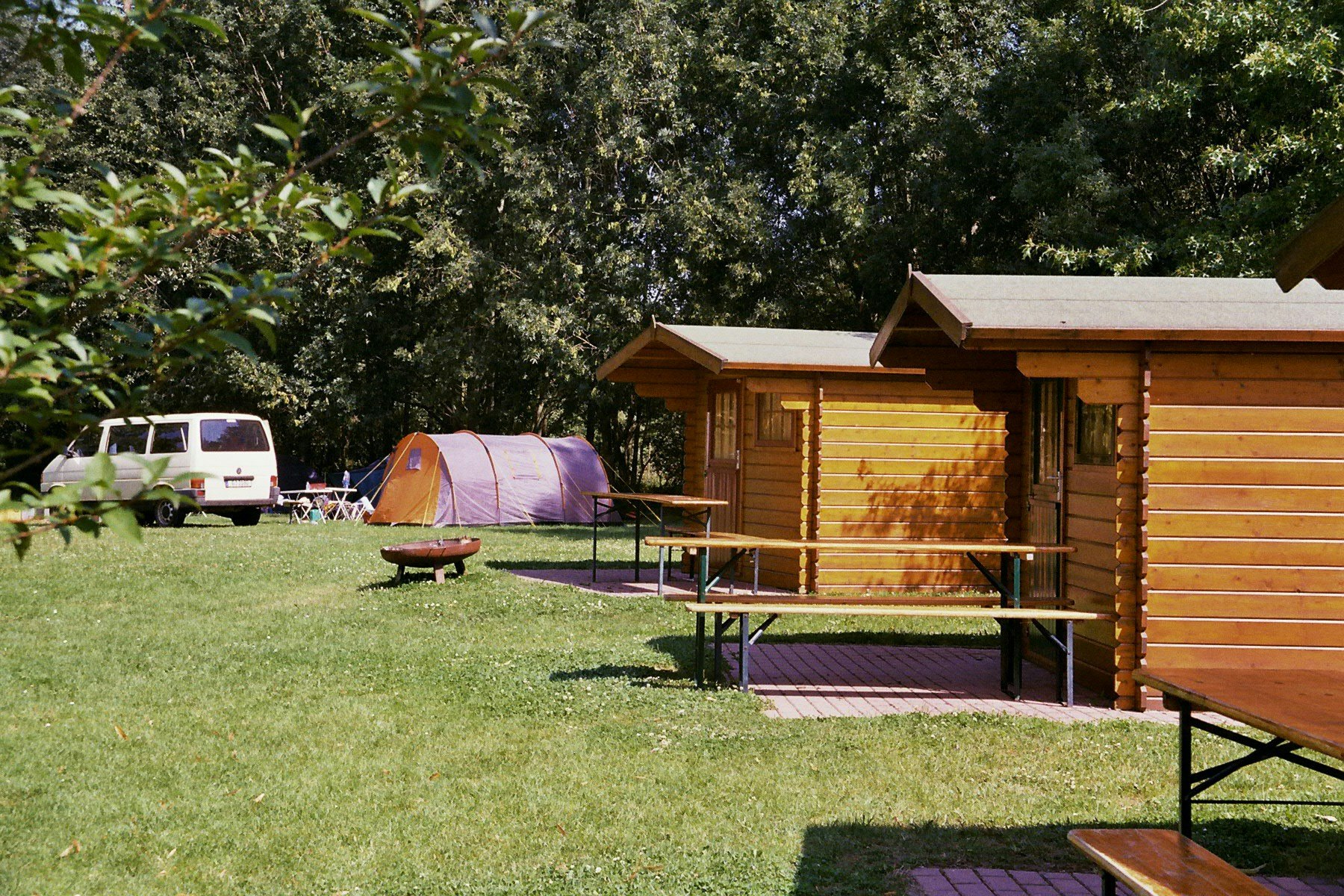 Camping an der Rudelsburg