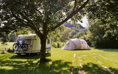 Camping an der Rudelsburg
