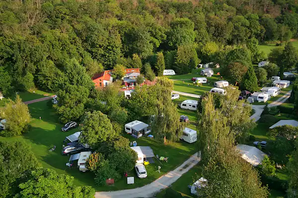 Camping an der Rudelsburg