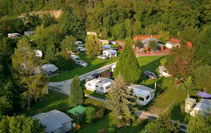 Camping an der Rudelsburg