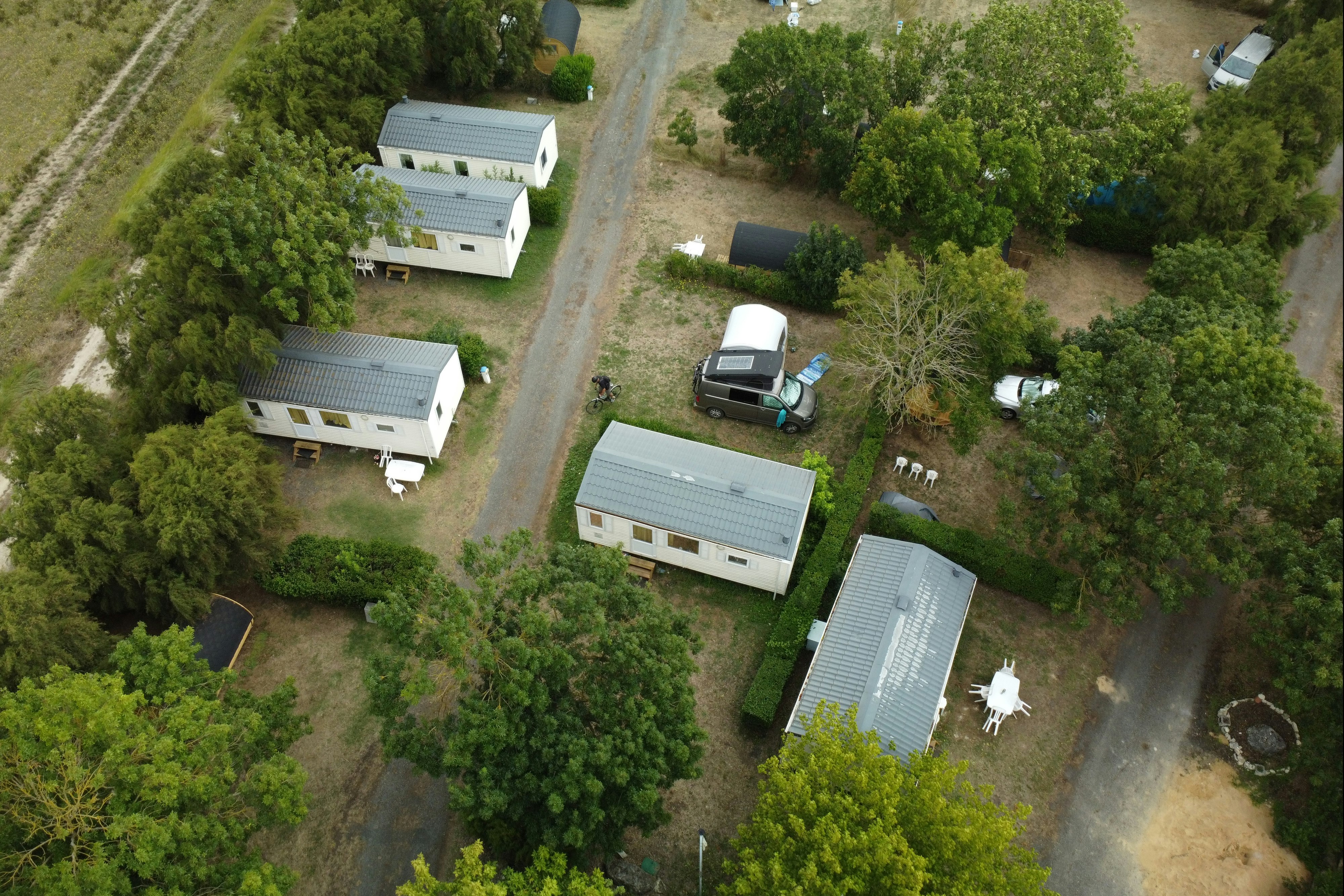 Camping Animal King  - Campingplatz aus der Vogelperspektive
