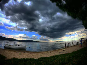 Camping ANT - Meerblick vom Campingplatz