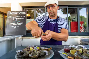 Camping APV - Antioche Camping Antioche - Snackbar auf dem Campingplatz