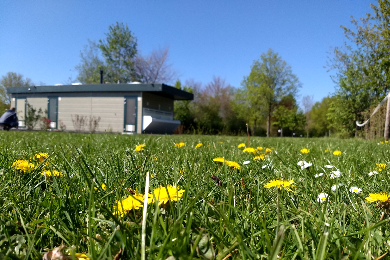Camping & Appartement De Haarsluis - Sanitärgebäude auf dem Campingplatz