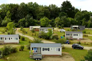 Camping Aquarev - Mobilheime auf dem Campingplatz
