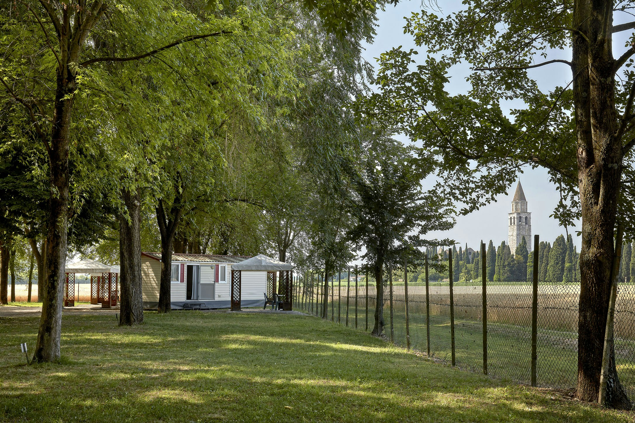 Camping Aquileia  - Mobilheime auf dem Campingplatz
