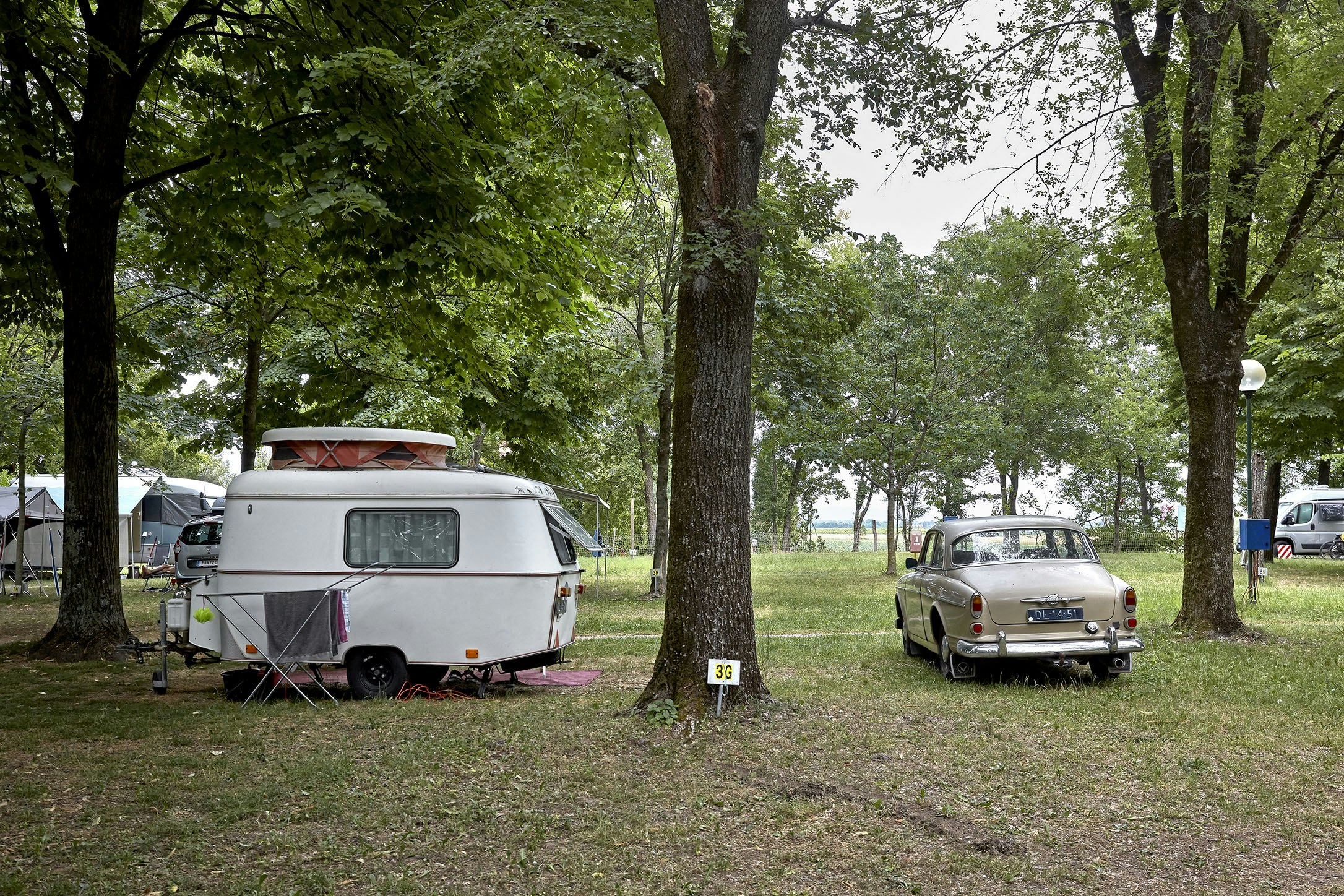 Camping Aquileia - Standplätze auf dem Campingplatz