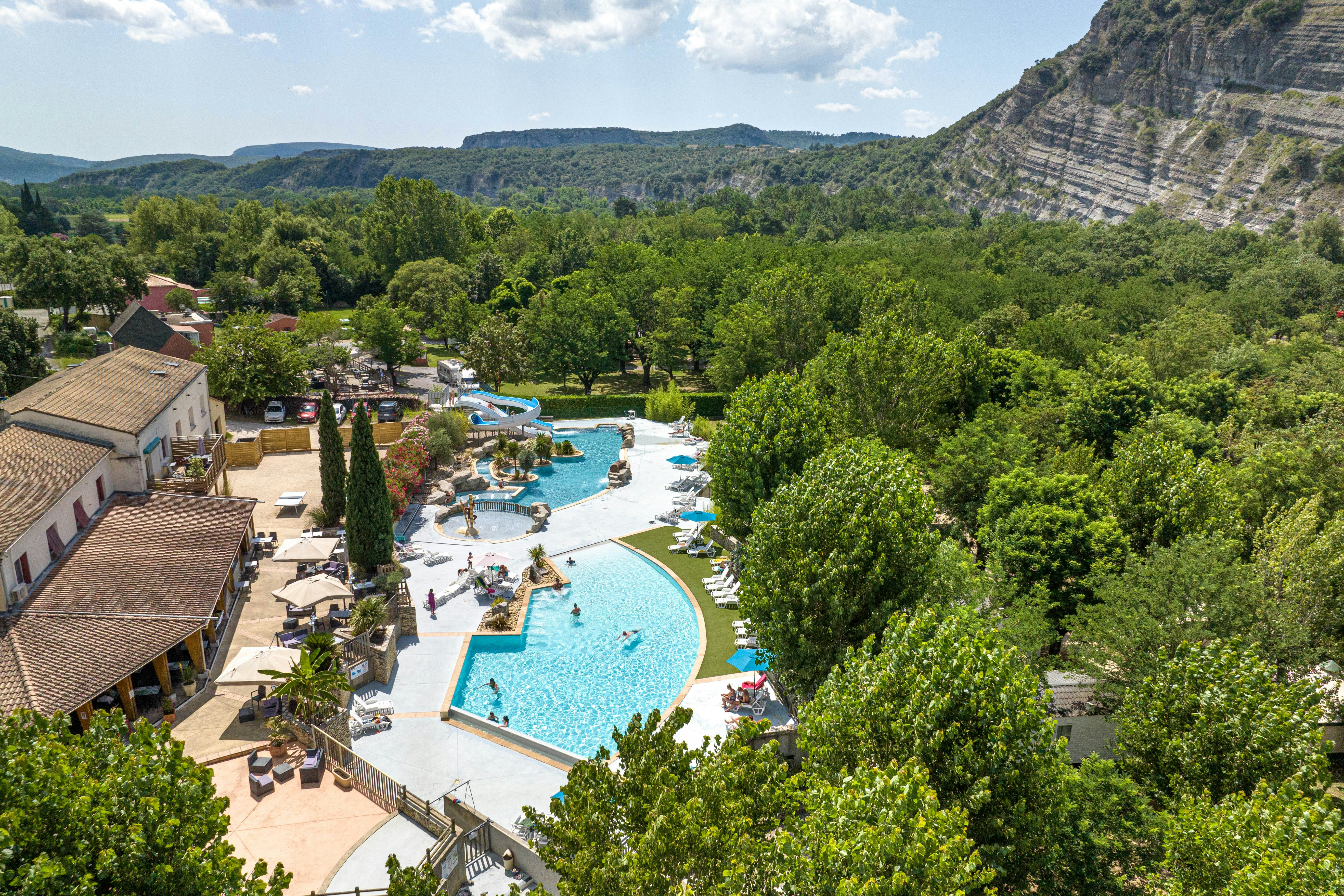 Camping Arc en Ciel - Freibad auf dem Campingplatz