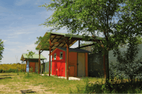 Camping Arco Iris  - Sanitärhäuser vom Campingplatz im Grünen