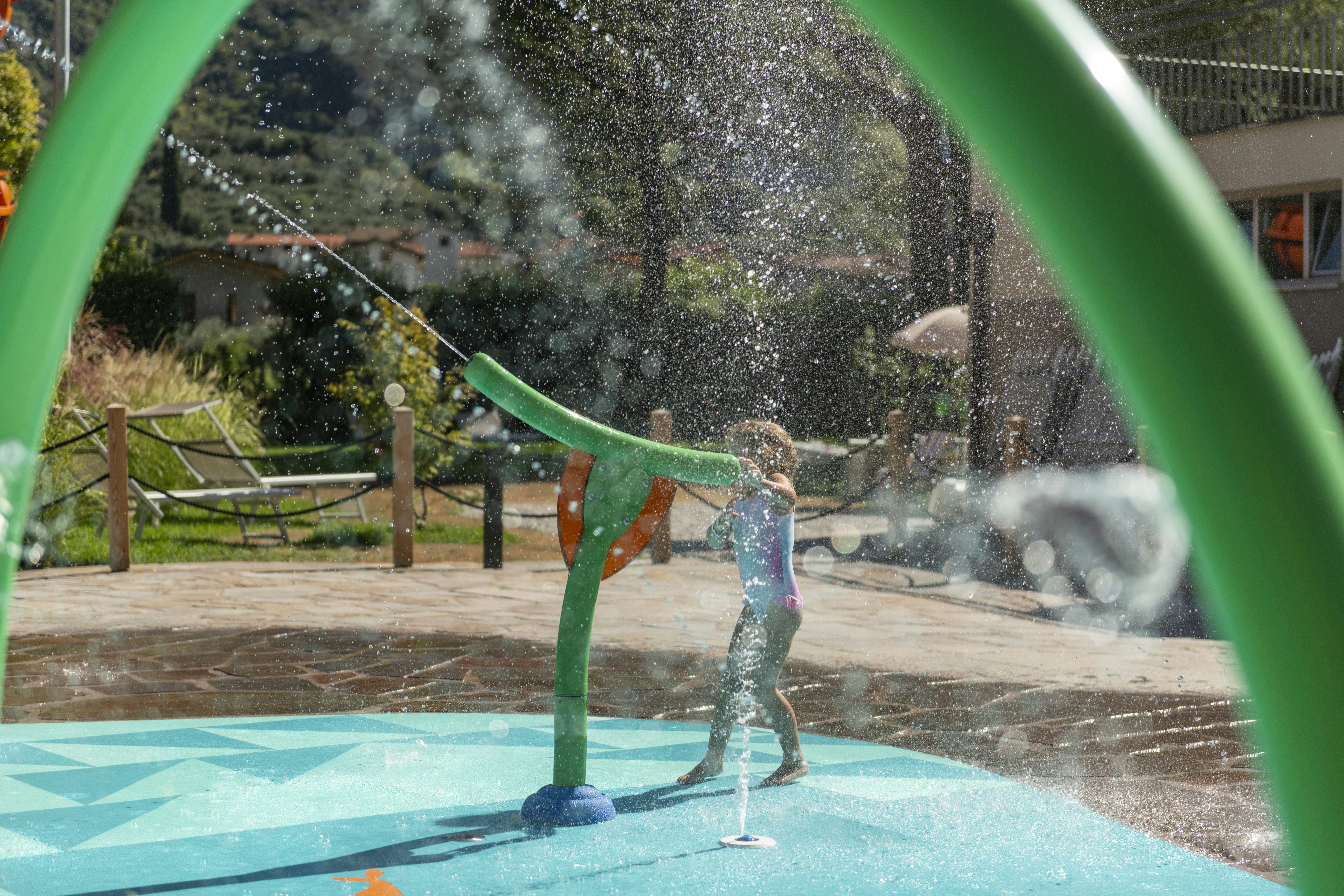 Camping Arco  - Wasserspielplatz für Kinder auf dem Campingplatz