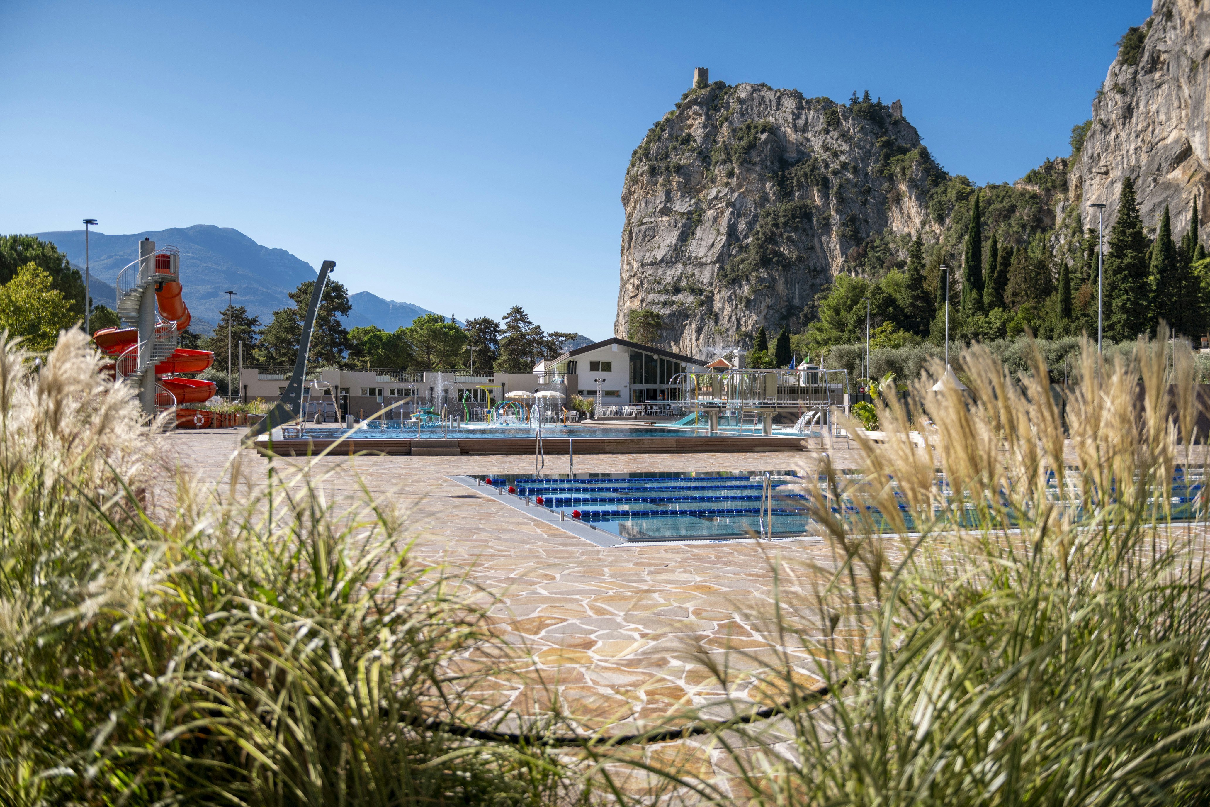 Camping Arco - Freibad auf dem Campingplatz
