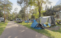 Camping Arco - Zeltplätze auf der Wiese