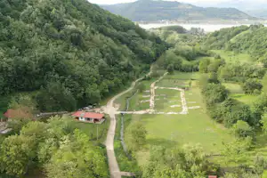 Camping Asin - Campingplatz Luftaufnahme