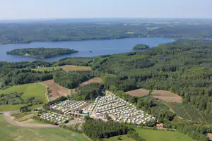 Camping Askehøj - Campingplatz aus der Vogelperspektive