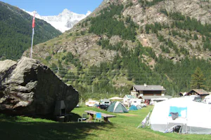 Camping Attermenzen - Zeltplatz auf dem Campingplatz