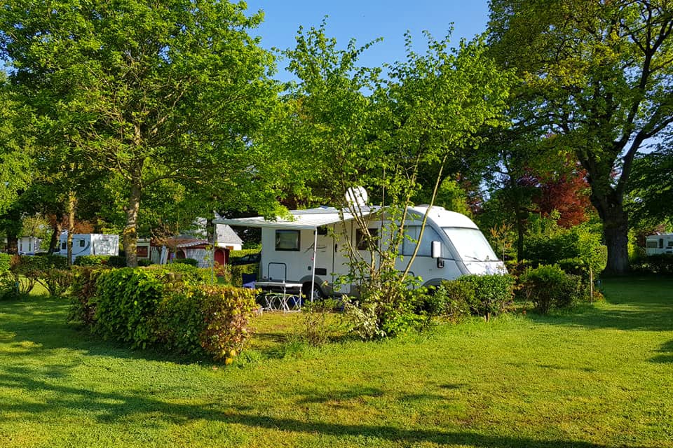 Camping Au Bocage du Lac  -  Stellplatz vom Campingplatz im Grünen