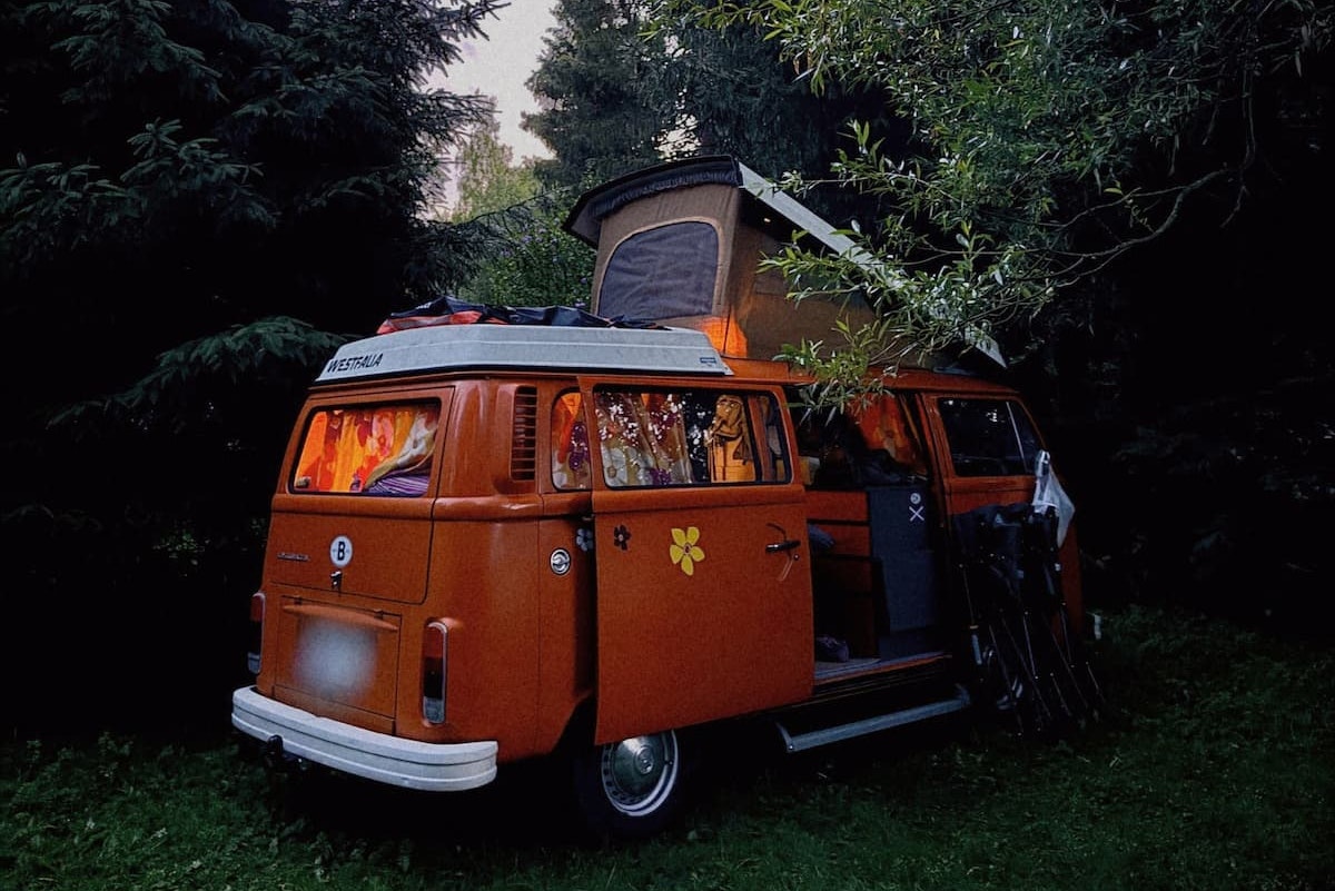 Camping Au pays de Hanau - Standplätze auf dem Campingplatz