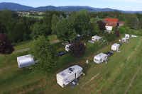 Camping auf dem Kapfelberg - Campingplatz aus der Vogelperspektive