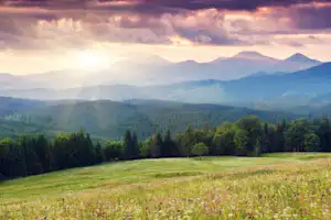 Camping Aurel Vlaicu - Mit Blick auf die Berge