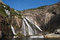Camping A'Vouga - Ezaro-Wasserfall in der Nähe des Campingplatzes