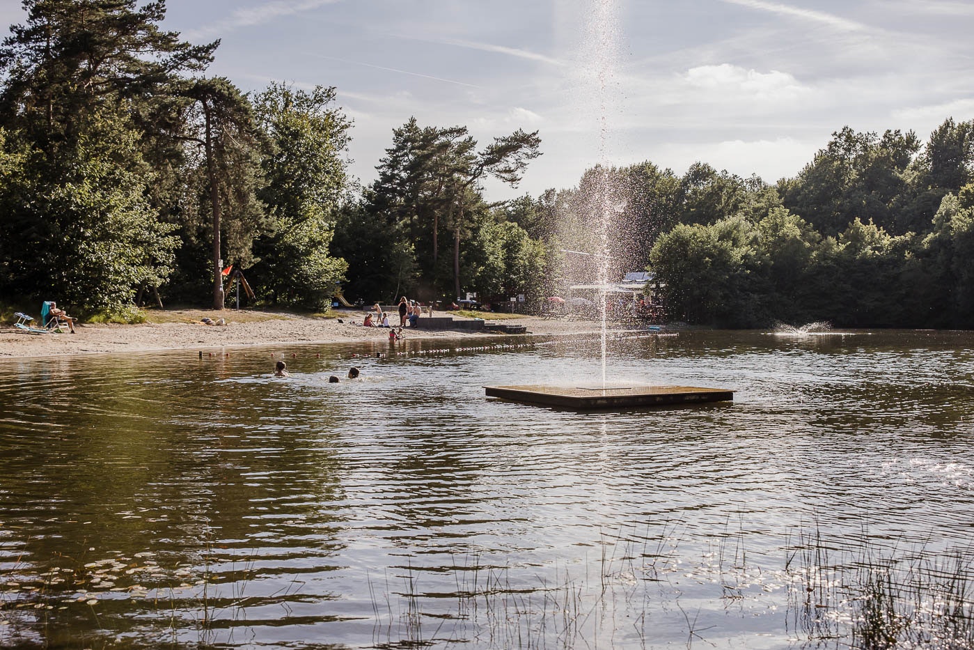 Camping Baalse Hei - Badesee mit Wasserspiel 