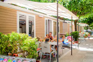 Camping Baciccia - - Mobilheim auf dem Campingplatz mit Familien