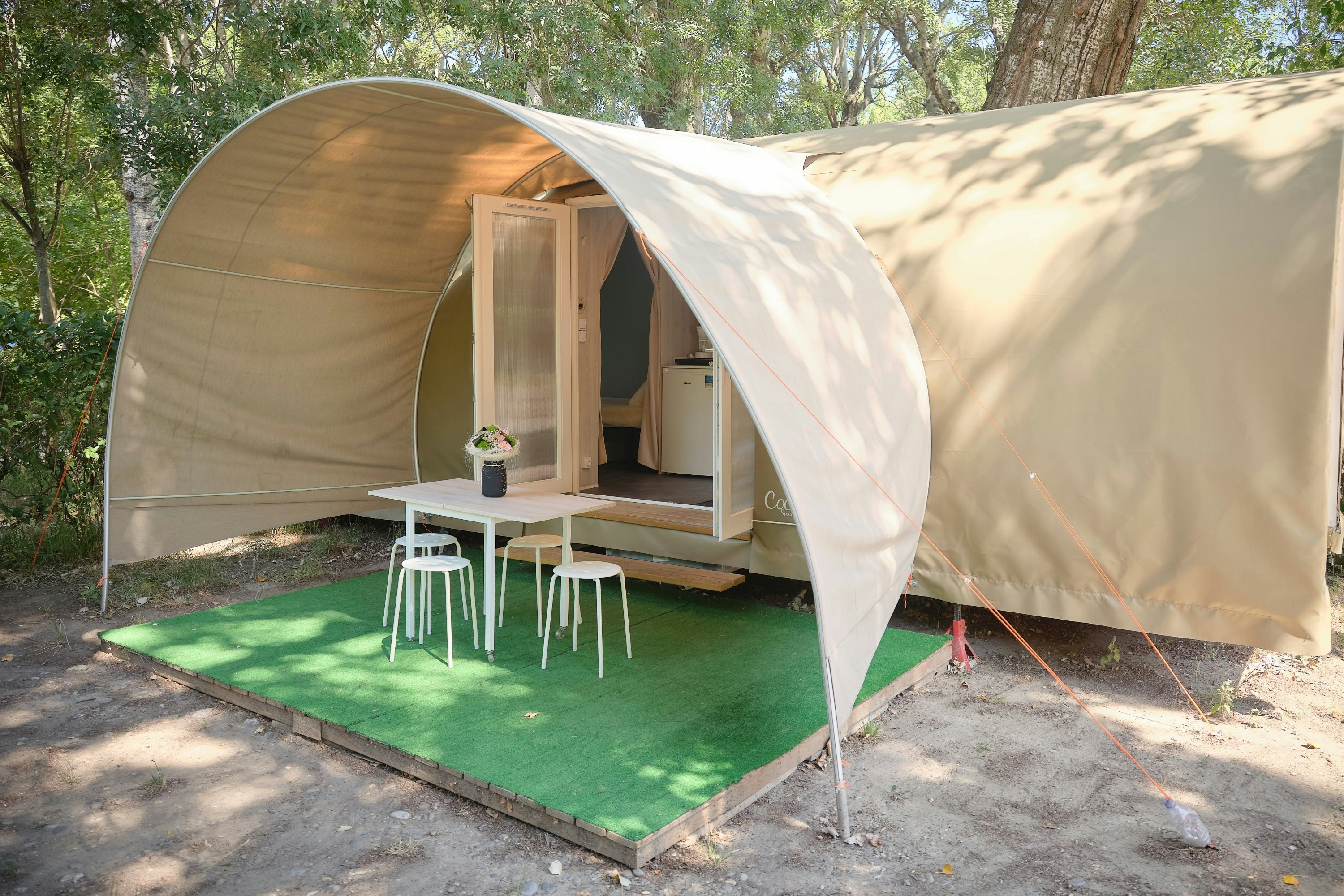 Camping Bagatelle Coco Sweet Mietunterkunft mit komfortabler Basisaustattung